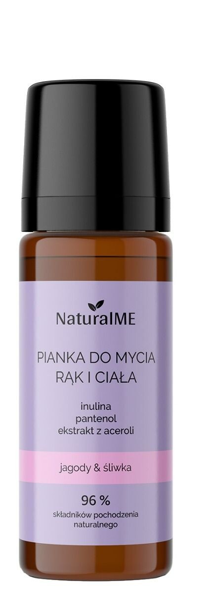 

NaturalME Jagody i Śliwka пена для мытья тела, 180 ml