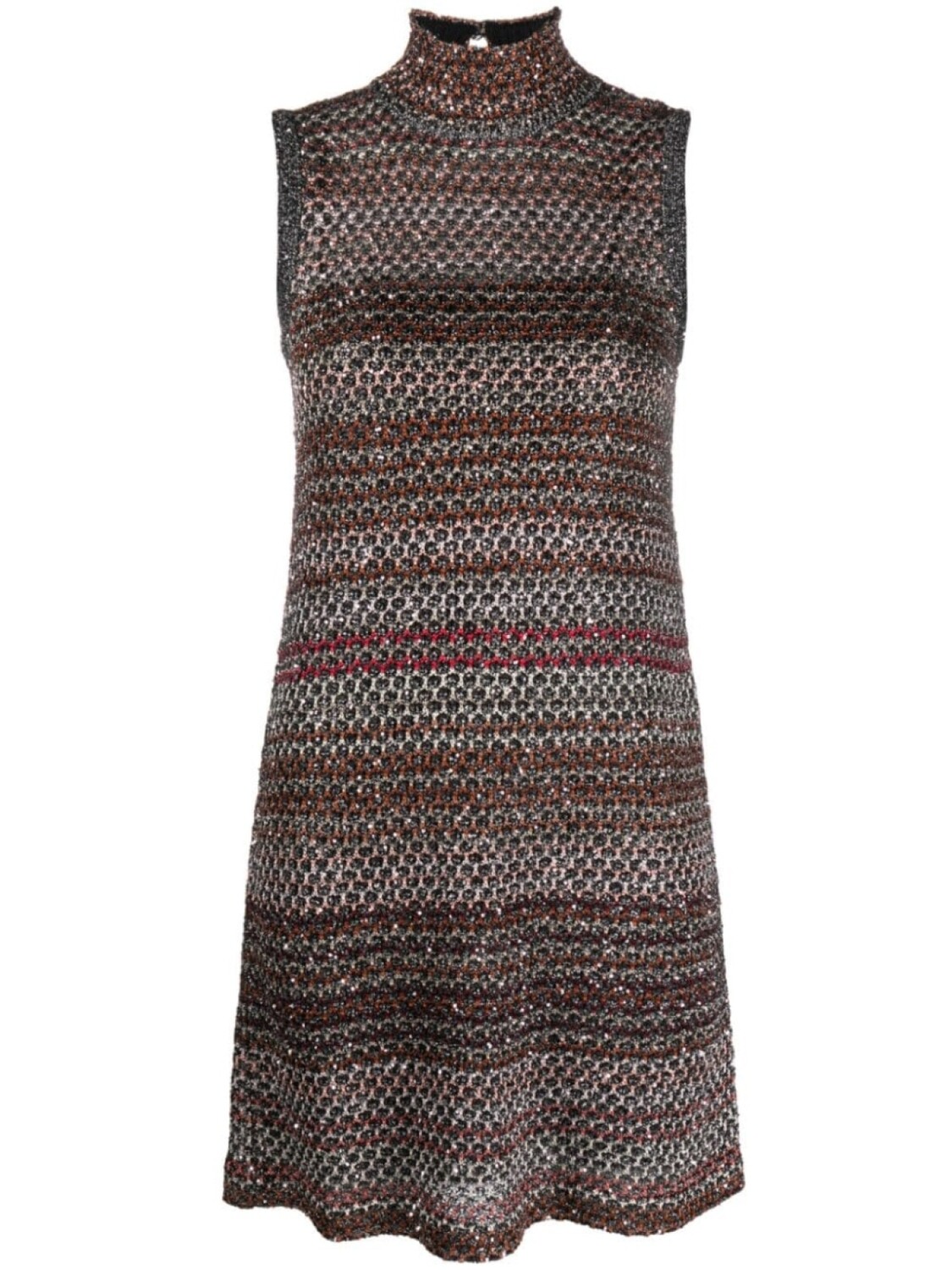 

Missoni платье мини с пайетками, черный