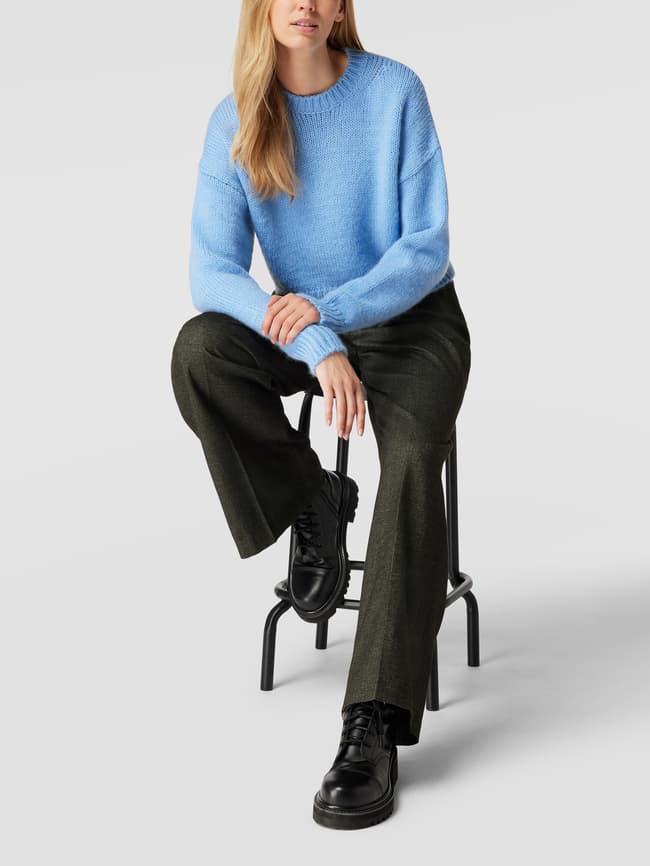 Вязаный свитер с круглым вырезом - Ann-Kathrin Götze X P&C Ann-Kathrin Goetze X P&C*, светло-синий ann c logue hedge funds for dummies