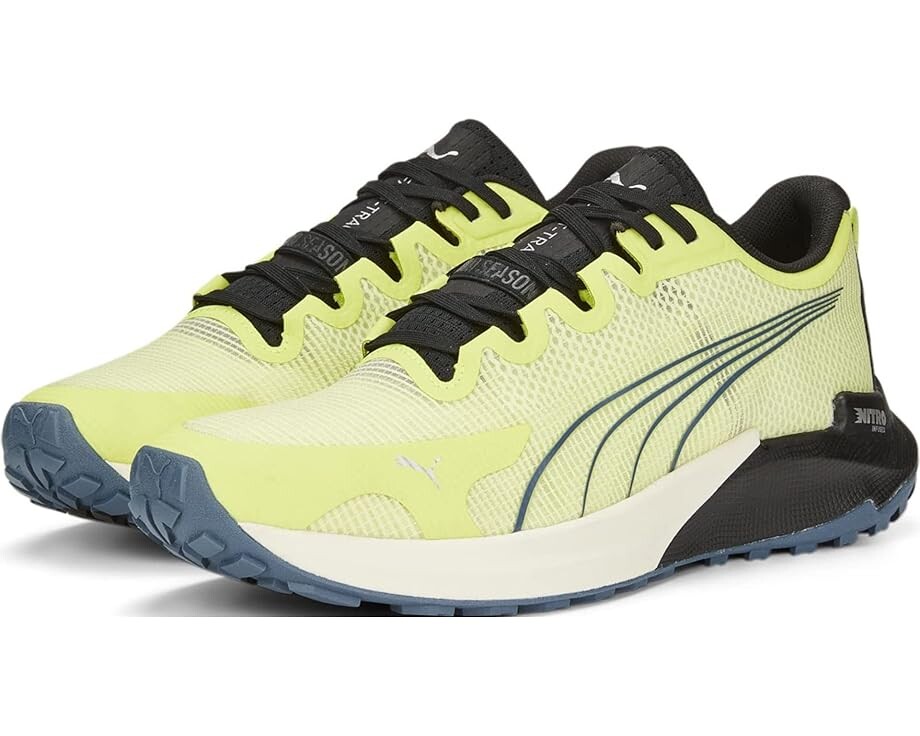 

Кроссовки PUMA Fast-Trac Nitro, цвет Light Lime/Puma Black