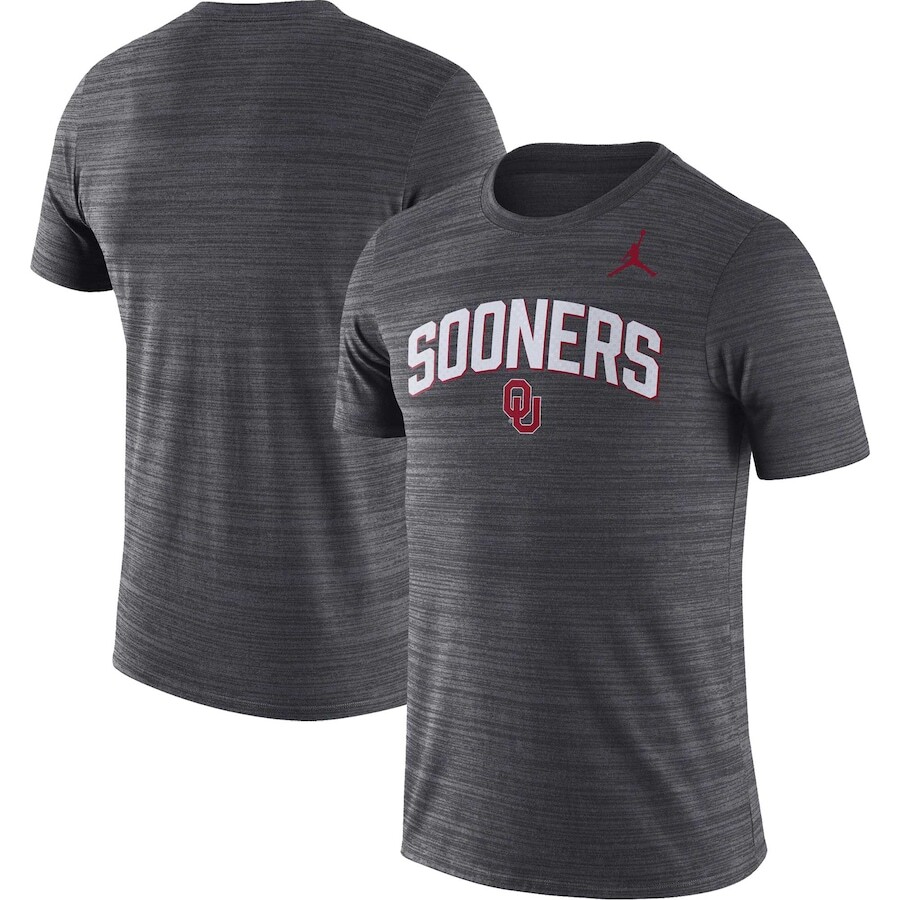 

Футболка с коротким рукавом Jordan Brand Oklahoma Sooners, черный