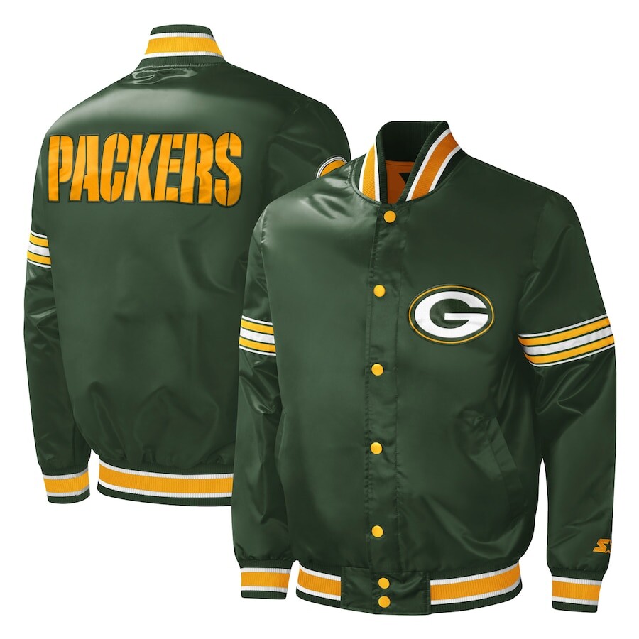 

Куртка Starter Green Bay Packers, зеленый