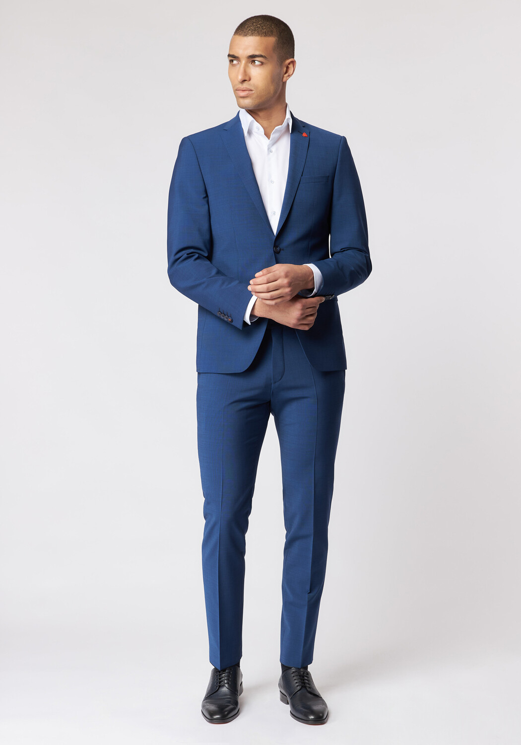

Тканевые брюки Roy Robson nanzug Extra slim fit Bi Stretch, темно синий