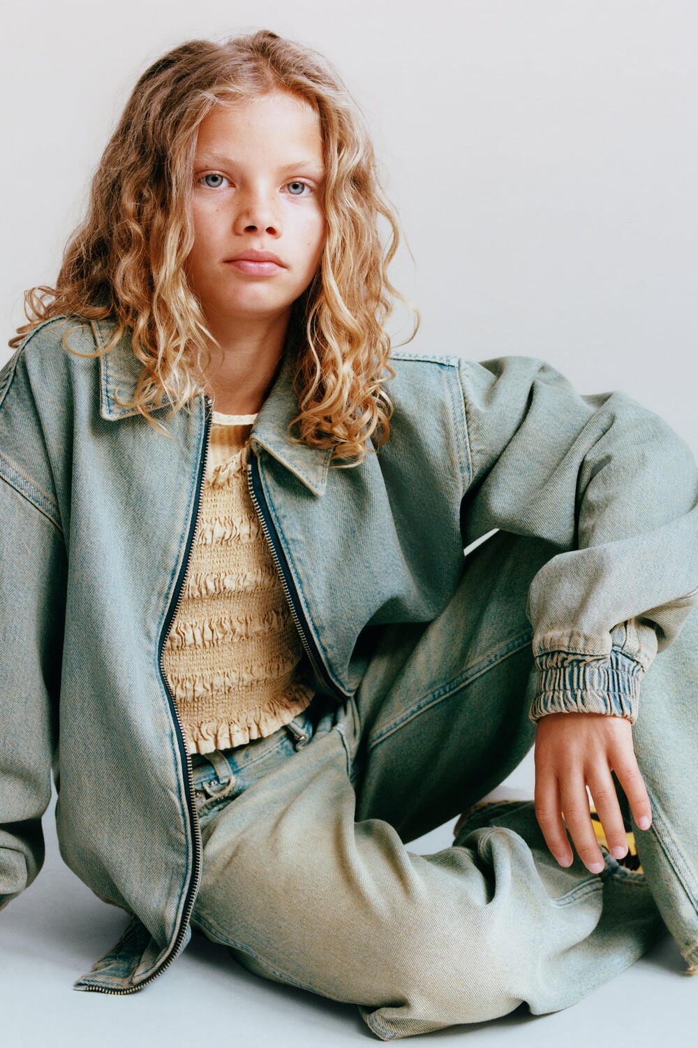

Красенные джинсы Zara, зеленый