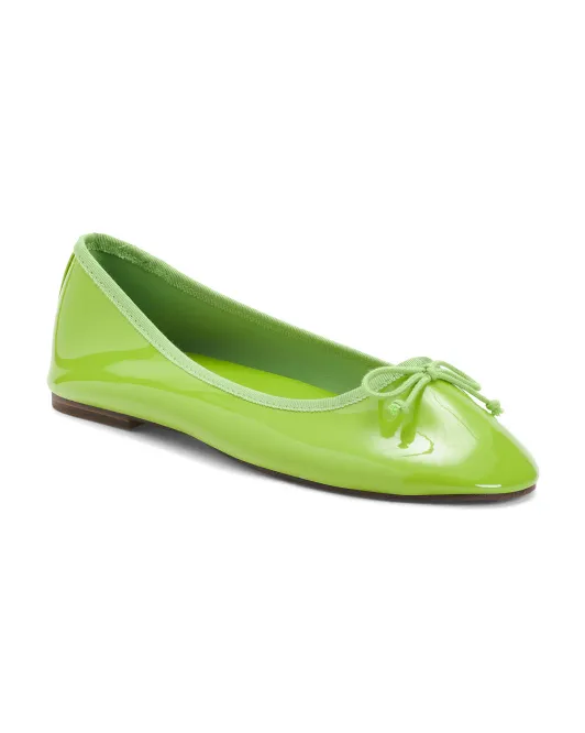 

Балетки Como с бантом Cushionaire, цвет Lime