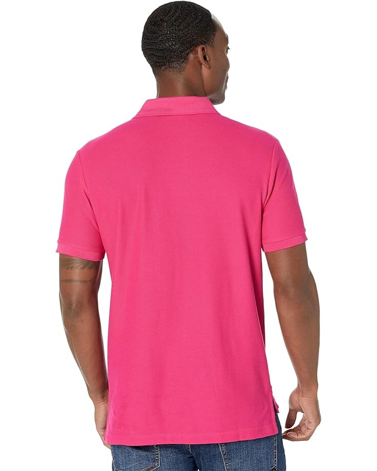 

Поло U.S. POLO ASSN. Ultimate Pique Polo Shirt, цвет Pink Peacock