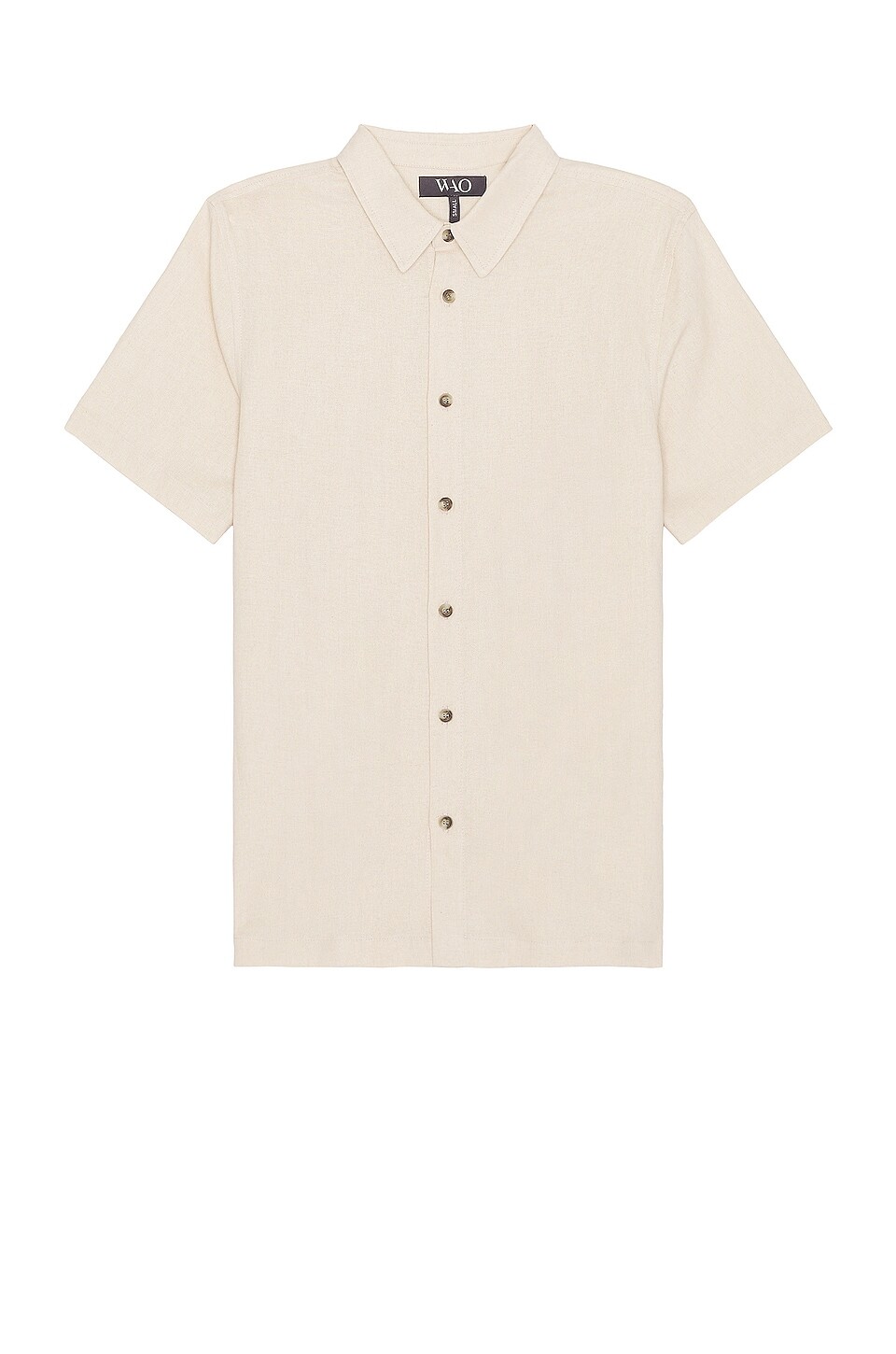 

Рубашка WAO The Short Sleeve, цвет Natural