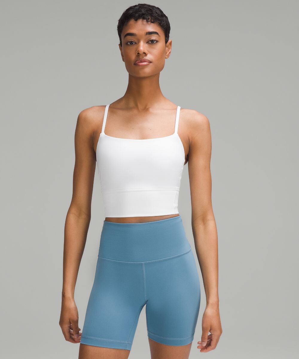

Майка с бретелями Wunder Train Lululemon, белый