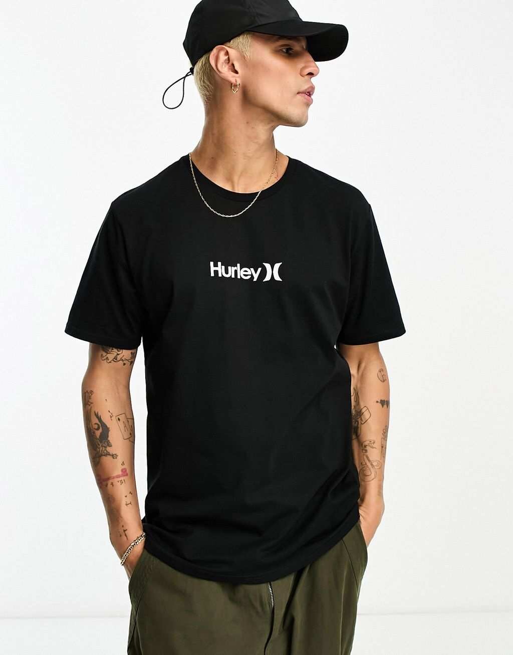 

Черная футболка Hurley H20, Черный