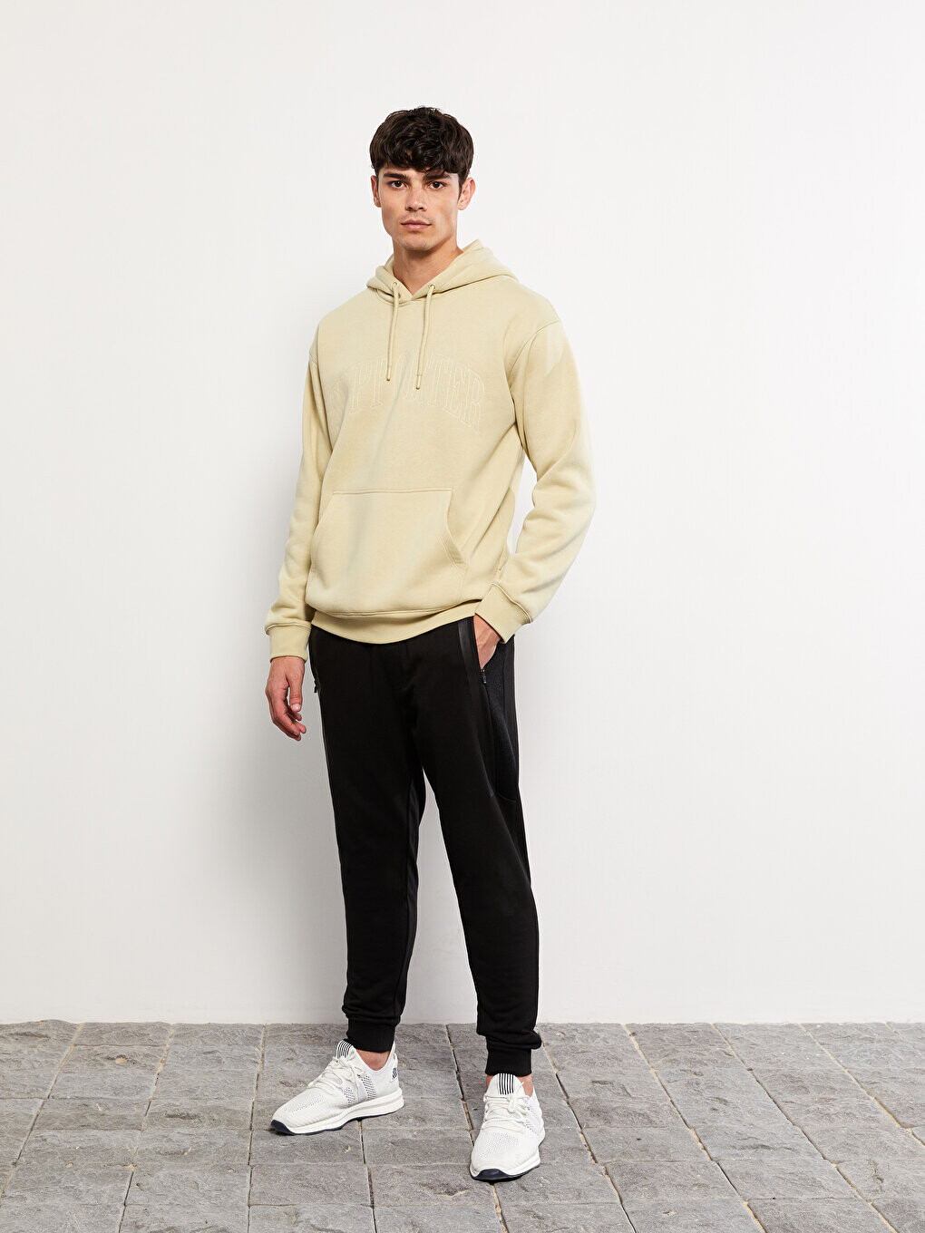 

Мужские спортивные штаны узкого кроя LCW Casual, новый черный