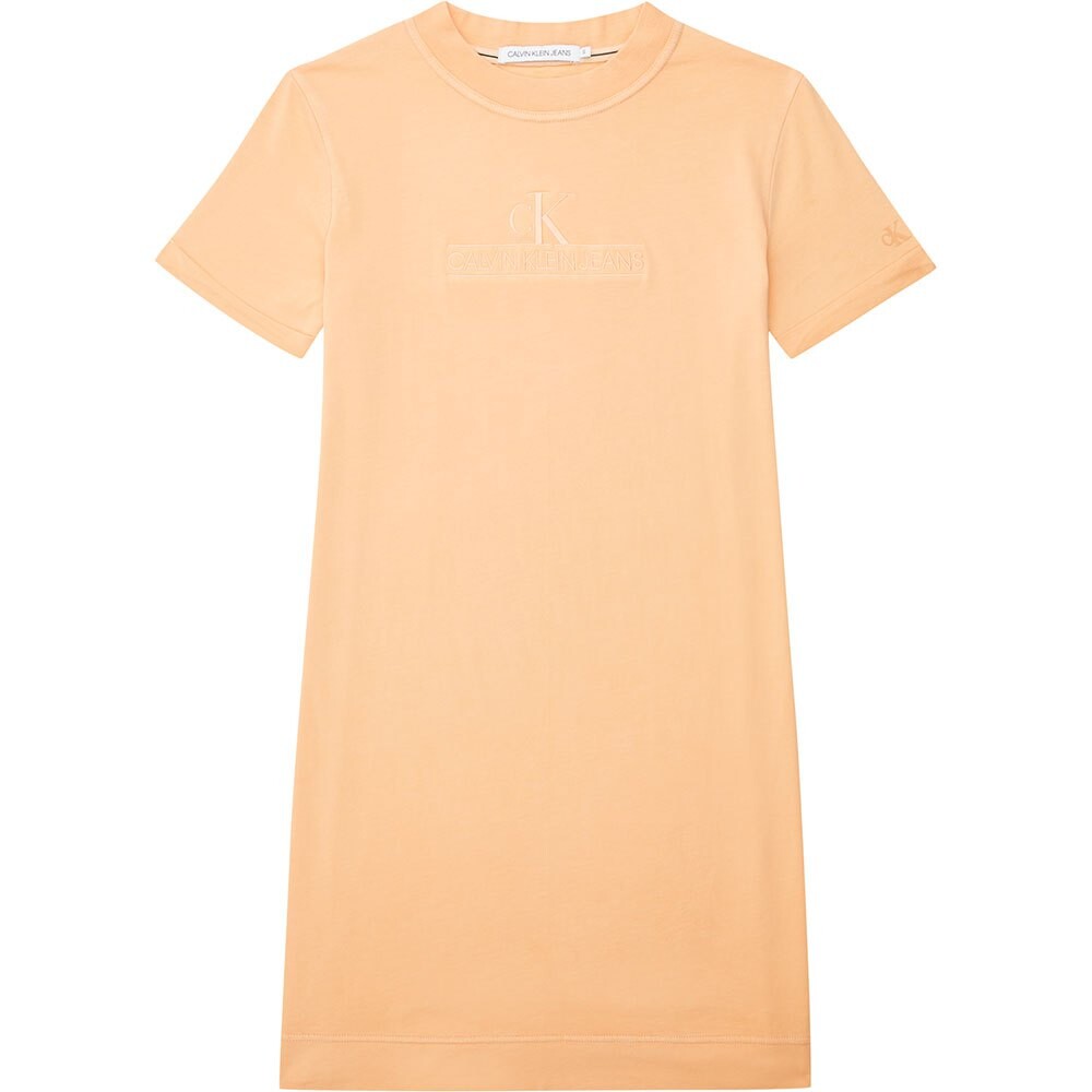 

Короткое платье Calvin Klein Jeans Archives Eco Dye, оранжевый