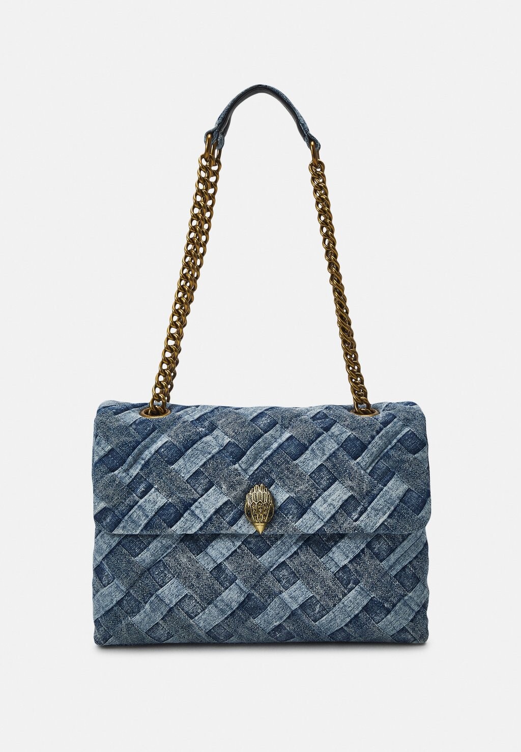 

Сумка Kurt Geiger London, синяя джинсовая