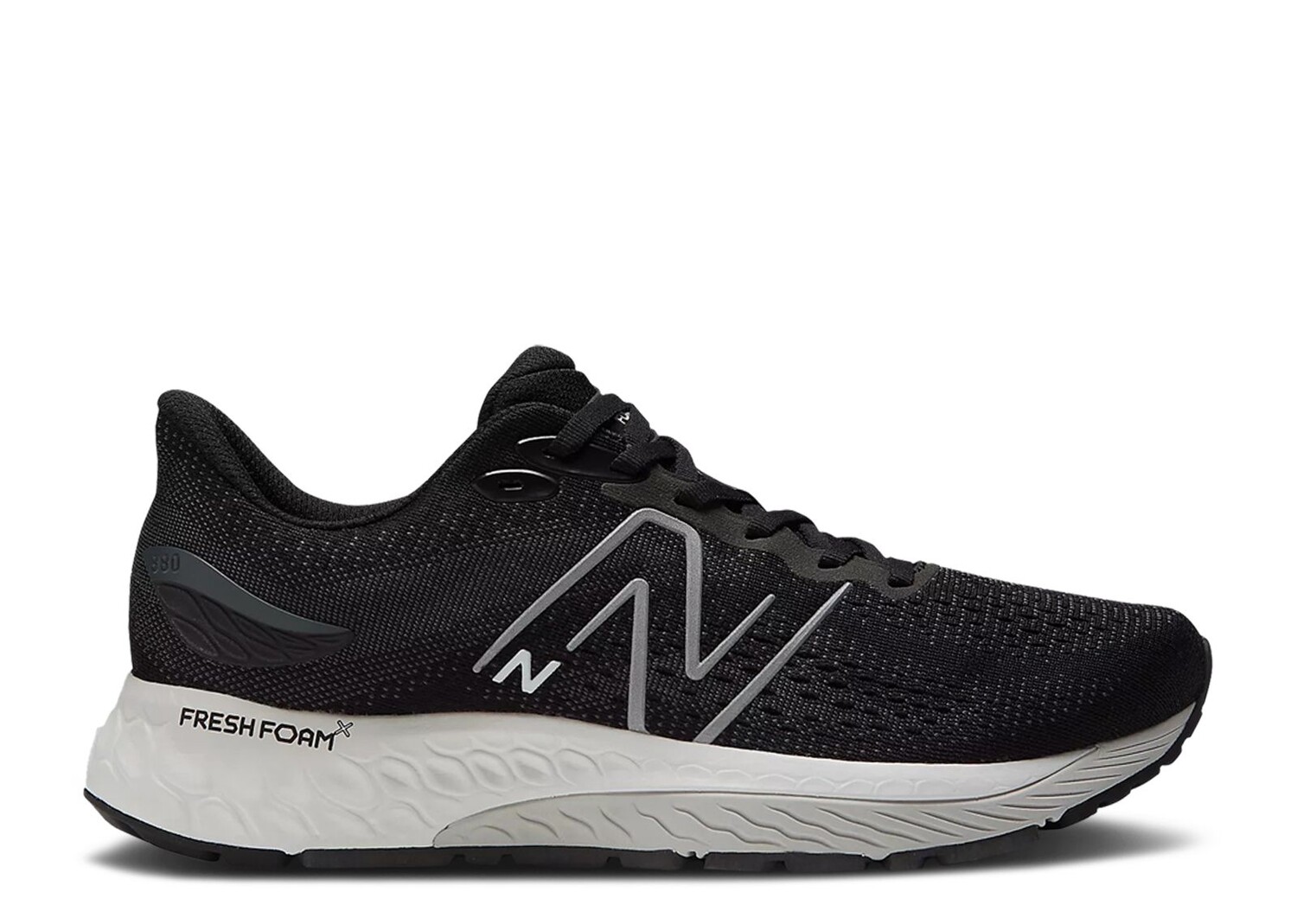 

Кроссовки New Balance Fresh Foam X 880V12 4E Wide 'Black Light Aluminum', черный