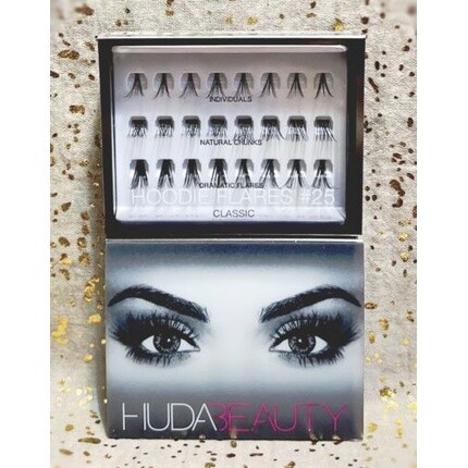 

Huda Beauty Hoodie Flares #25 Classic Lashes Индивидуальный натуральный драматический NIB