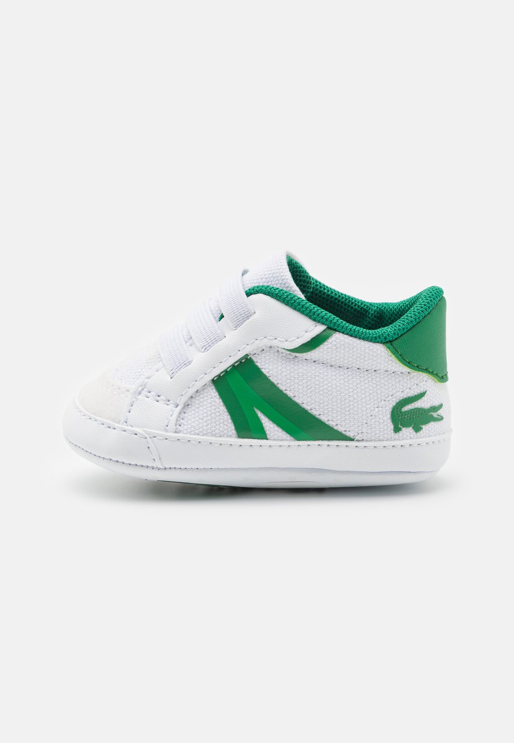 Туфли для ползания CRIB UNISEX Lacoste, цвет white/green