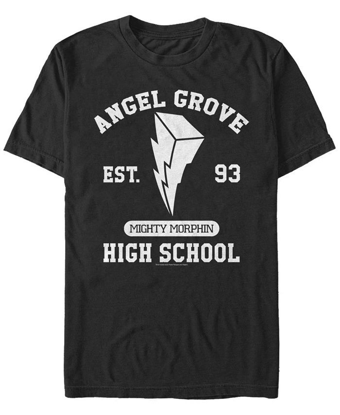 Мужская футболка с короткими рукавами и круглым вырезом Angel Grove Fifth Sun, черный