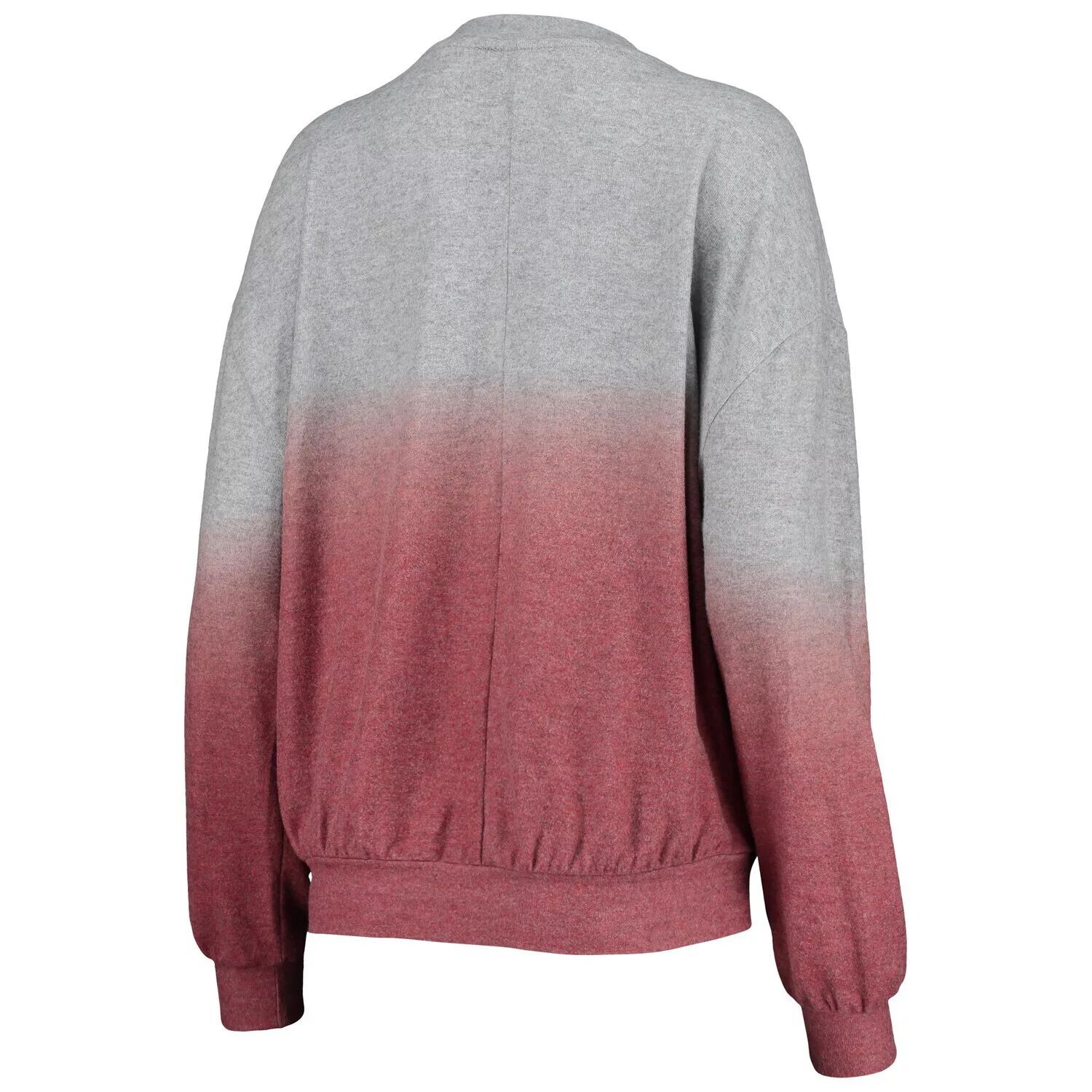 

Женский пуловер Gameday Couture малиновый/серый Alabama Crimson Tide Slow Fade Hacci с эффектом омбре