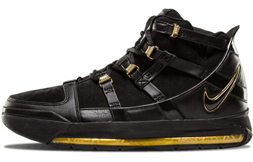 

Баскетбольные кроссовки унисекс Nike Lebron 3 Vintage Черный/Золотой металлик