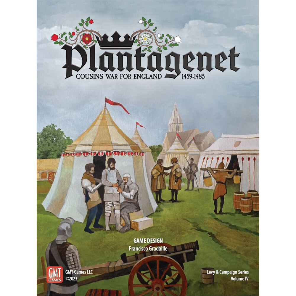 

Настольная игра GMT Games Plantagenet: Cousins' War for England, 1459 - 1485