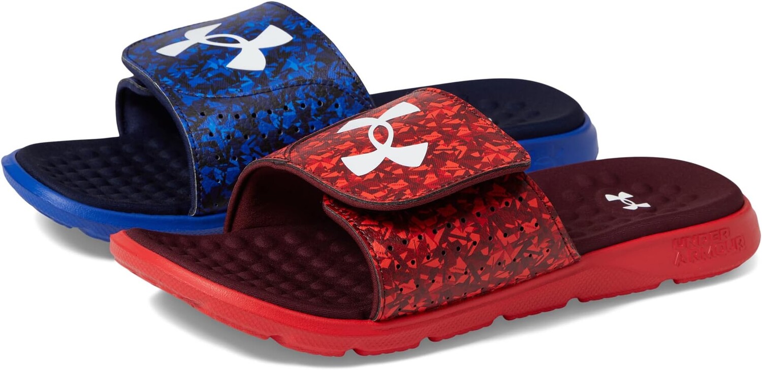 

Сандалии Ignite 7 Slide Under Armour, цвет Red/Blue/White