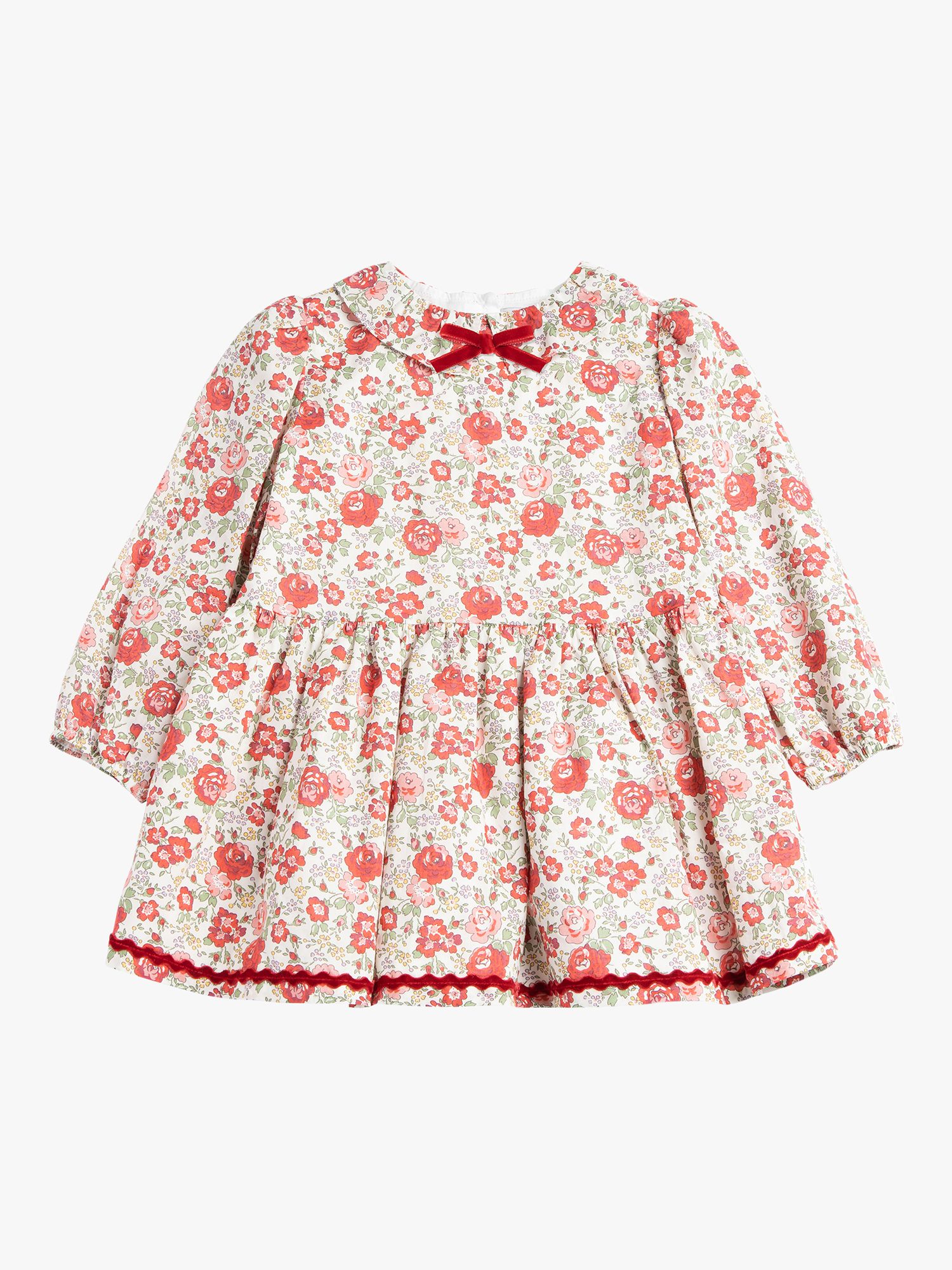 цена Хлопковое платье с цветочным принтом Baby Felicite Trotters