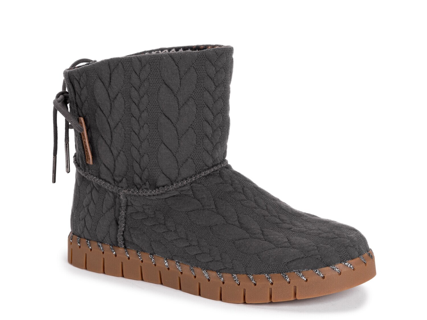 

Зимние ботинки MUK LUKS Flexi Hoboken, серый