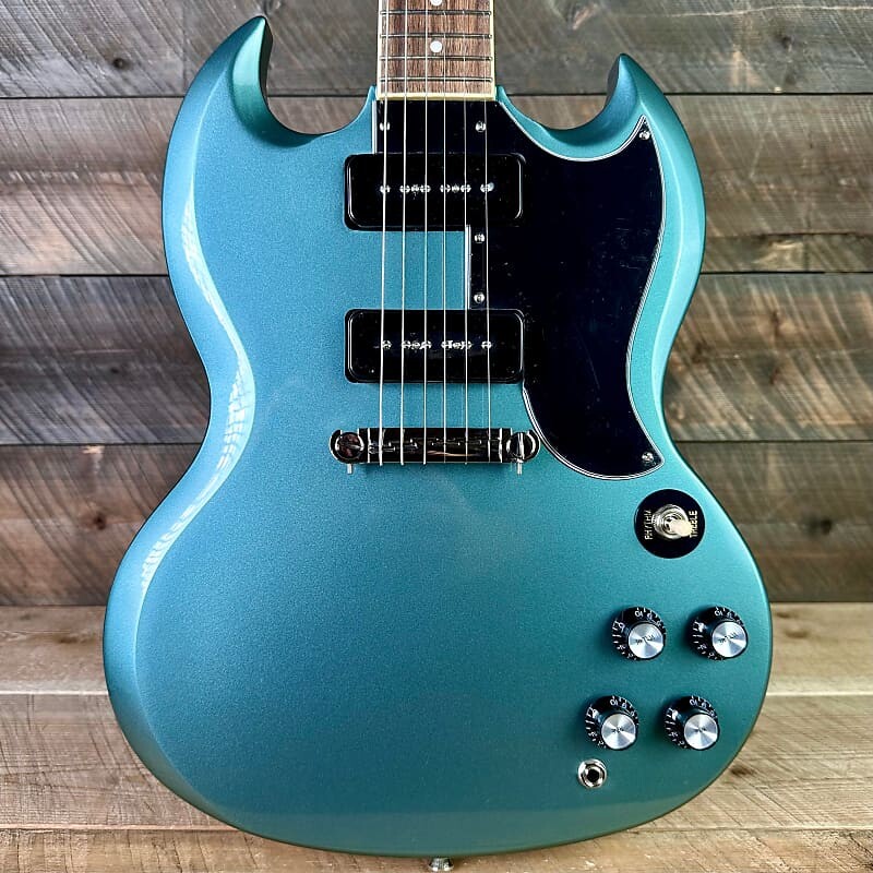 

Электрогитара Epiphone SG Special P-90 - Faded Pelham Blue 23031527386