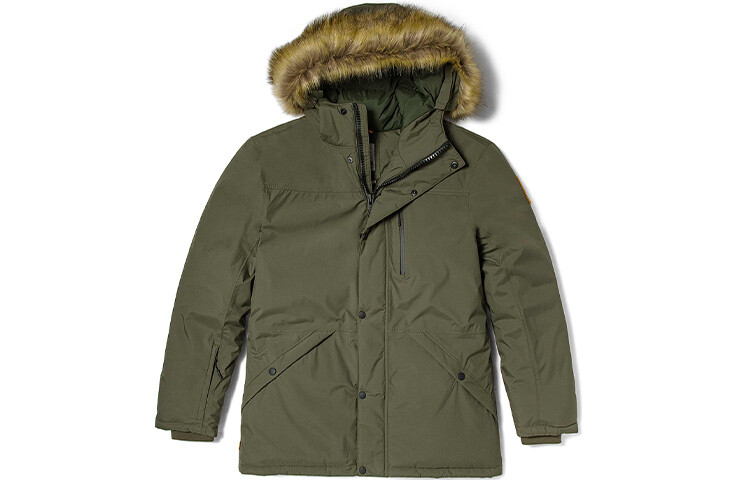 

Мужской пуховик Timberland, Военный зеленый