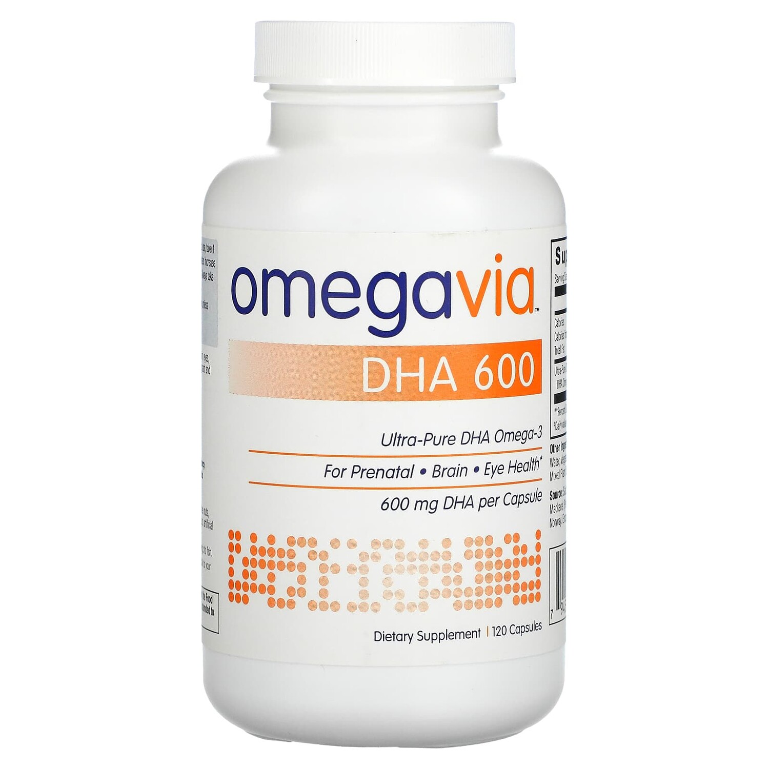 

ДГК 600, 120 капсул, OmegaVia