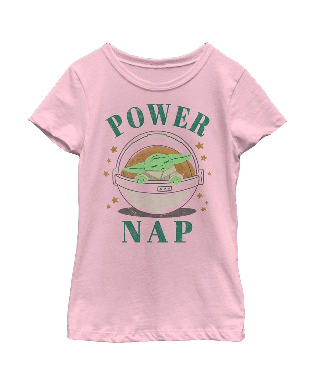

Детская футболка «Звездные войны: Мандалорец» The Child Power Nap для девочек-люлька Disney Lucasfilm