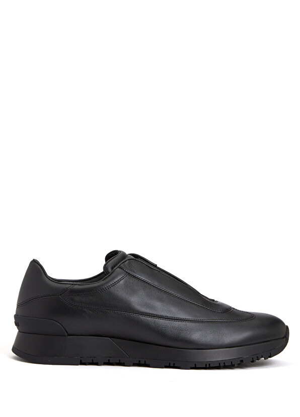 

Черные мужские кожаные кроссовки John Lobb
