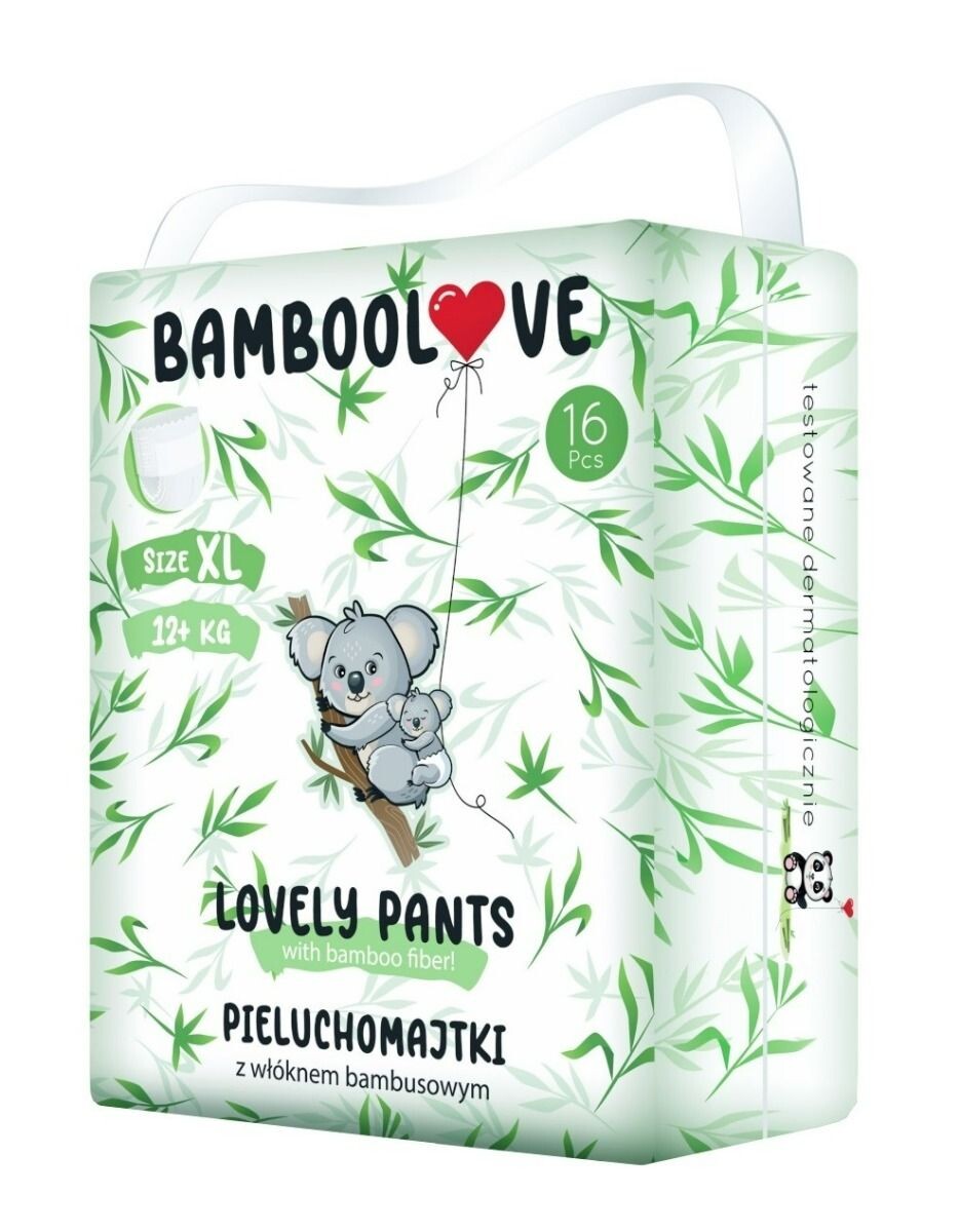 

Подгузники для детей Bamboolove Lovely Pants XL, 16 шт