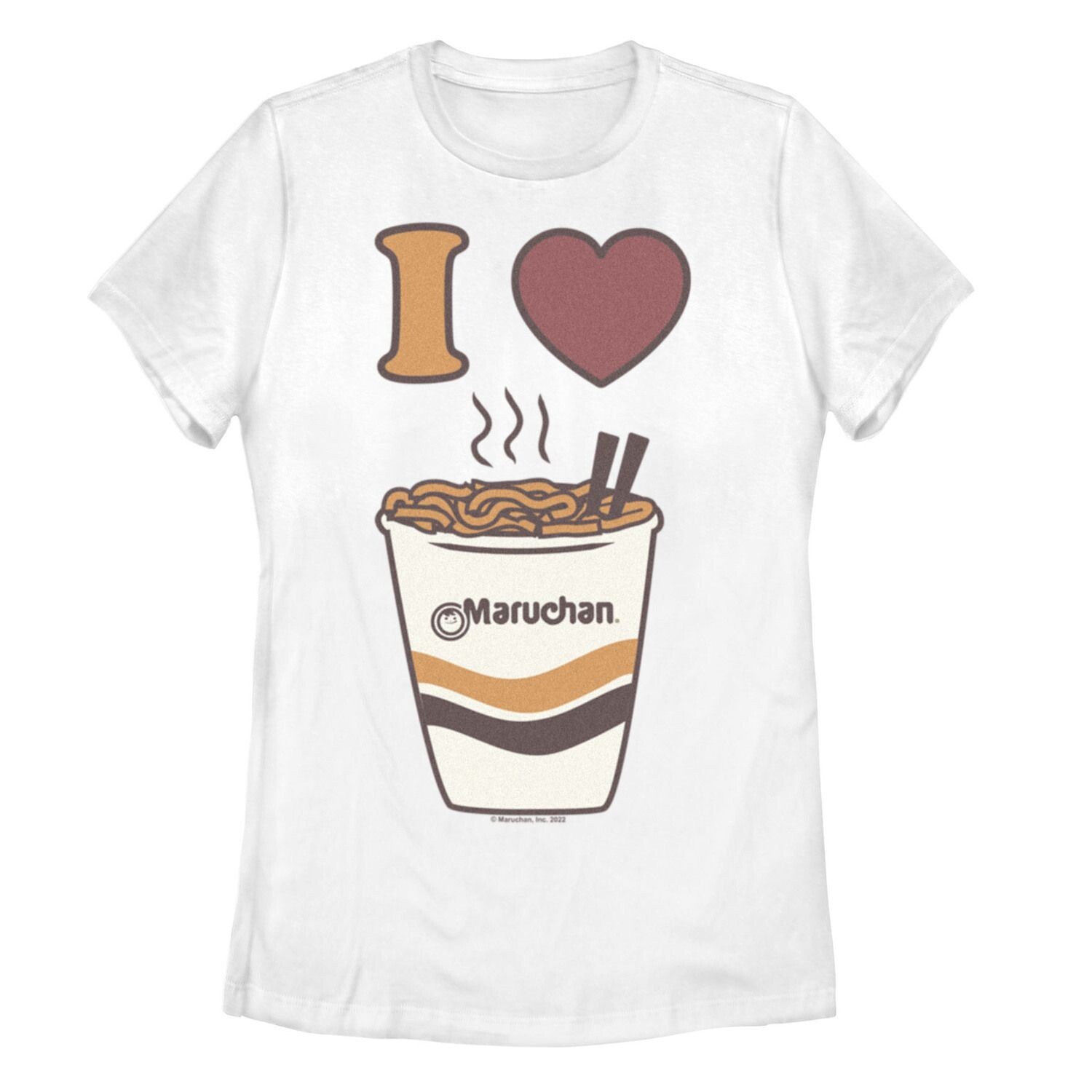 

Juniors' Maruchan "I Heart Maruchan" Graphic Tee Licensed Character