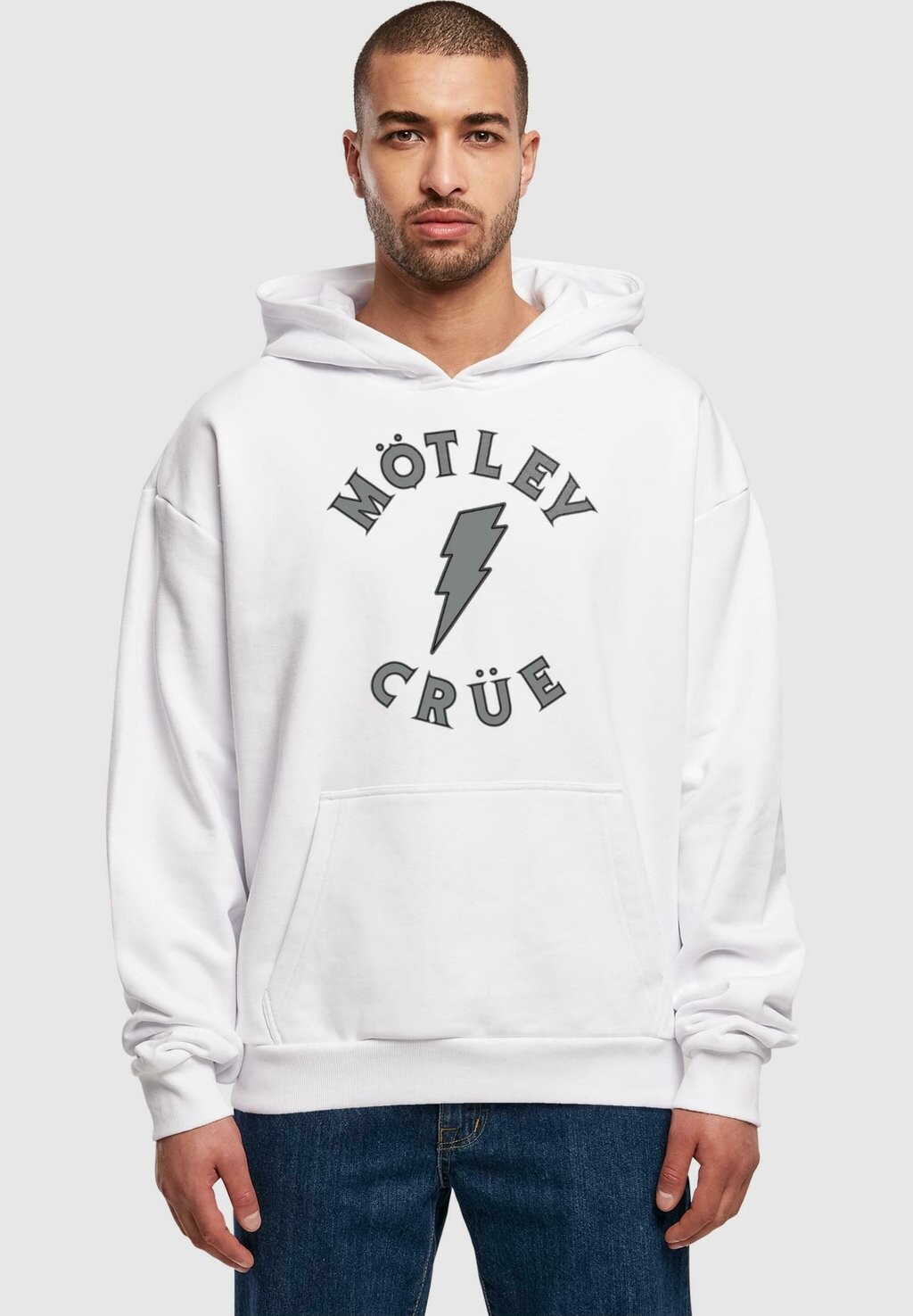 

Толстовка с капюшоном MOTLEY CRUE-BOLT WORLD TOUR ULTRA HEAVY Merchcode, белый