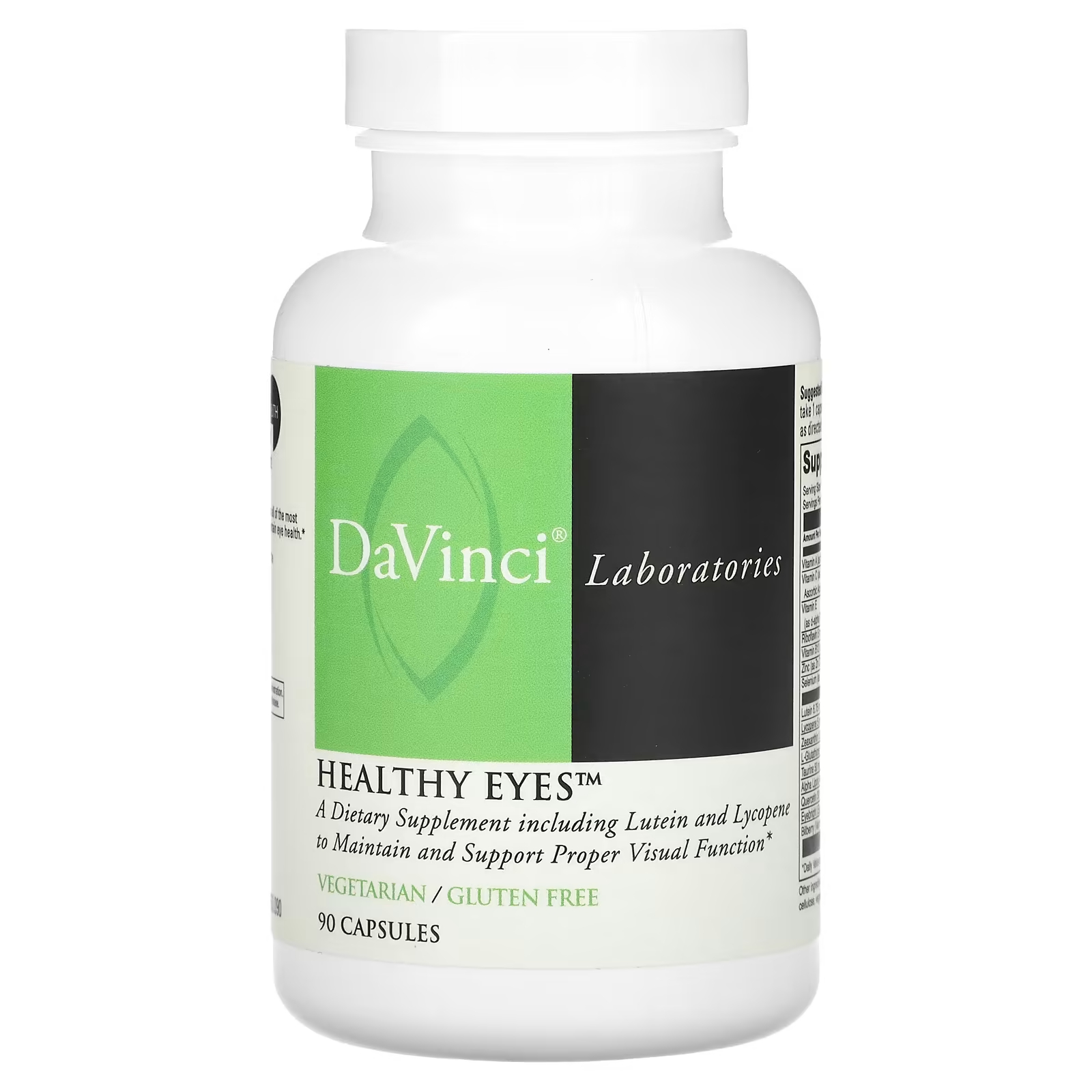 DaVinci Laboratories of Vermont Healthy Eyes 90 капсул davinci laboratories of vermont hair effects 90 капсул