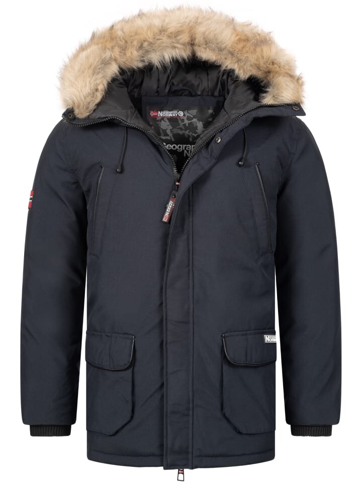 

Зимняя куртка Geographical Norway, темно-синий