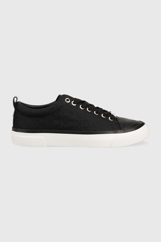 Кроссовки Vulc на шнуровке Calvin Klein, черный кроссовки calvin klein vulc black