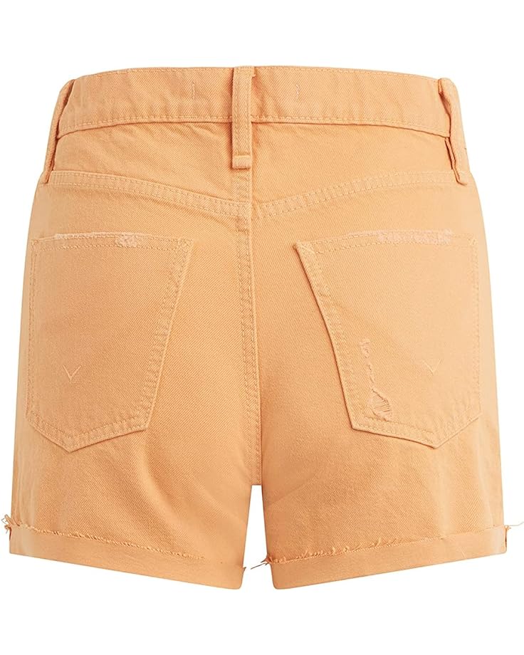 Шорты Hudson Jeans Devon High-Rise Boyfriend Shorts with Cuff in Clay Destructed, цвет Clay Destructed