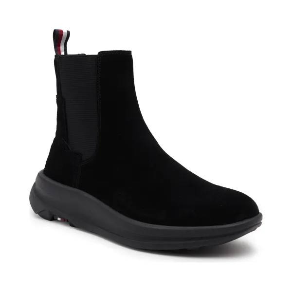 

Массивные кроссовки Hilfiger Hybrid Ch с добавлением кожи Tommy Hilfiger, черный