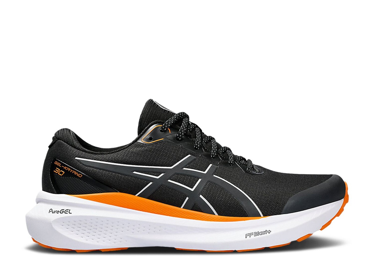 

Кроссовки ASICS Gel Kayano 30 Lite-Show 'Black Pure Silver', черный
