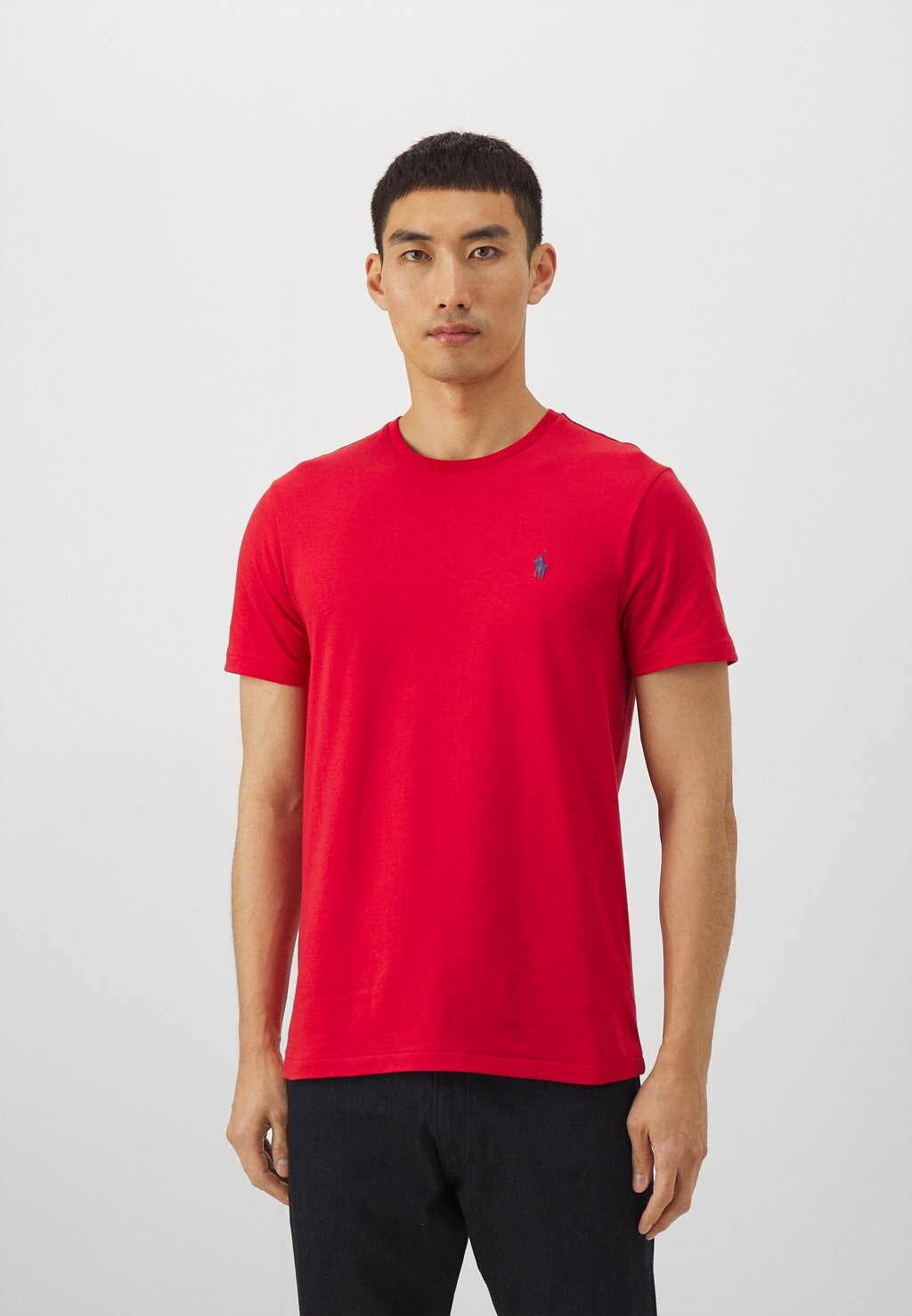

Базовая футболка КОРОТКИЙ РУКАВ Polo Ralph Lauren, пост-красный