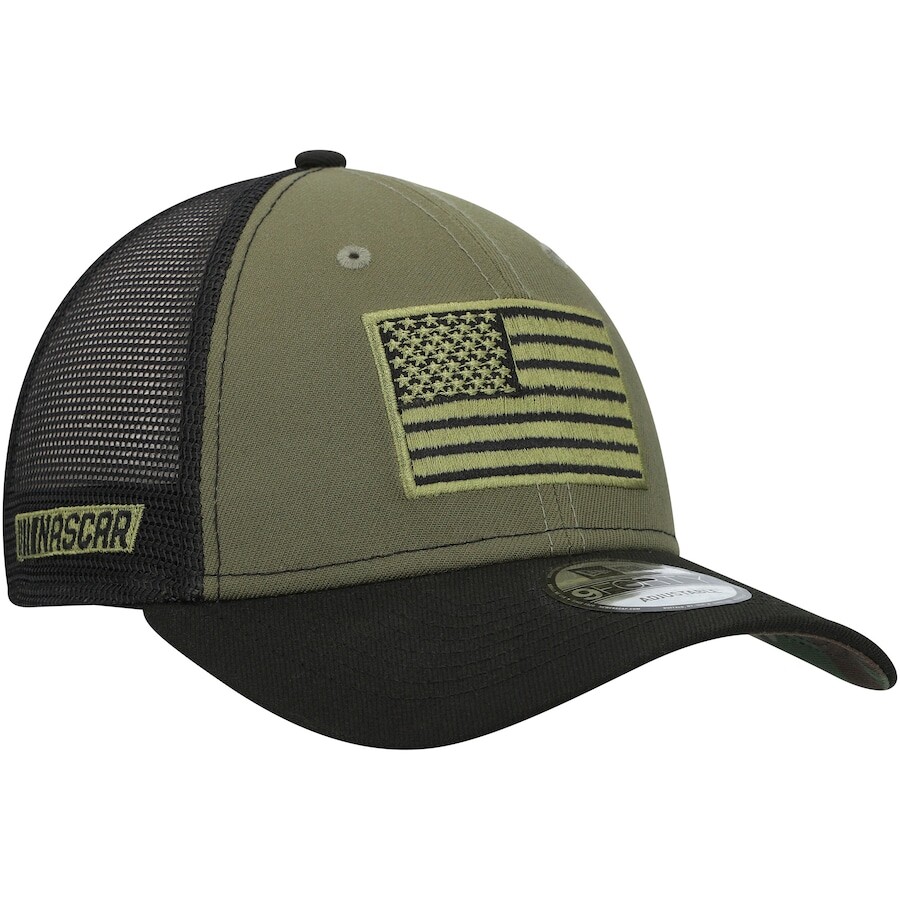 

Бейсболка New Era Nascar Merchandise, оливковый