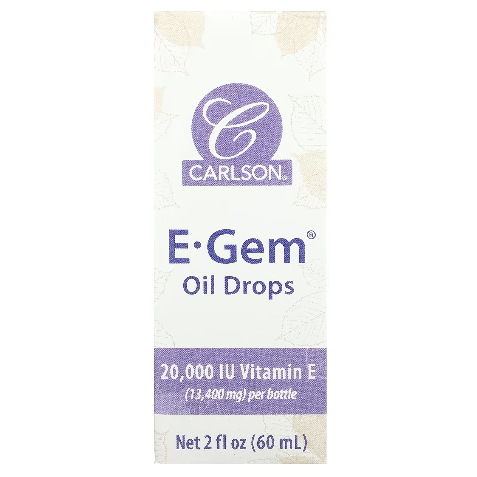 Carlson E-Gem Oil Drops, 2 жидкие унции (60 мл) фотографии