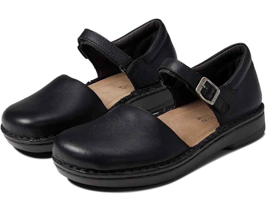 Туфли на плоской подошве Naot Catania, цвет Soft Black Leather