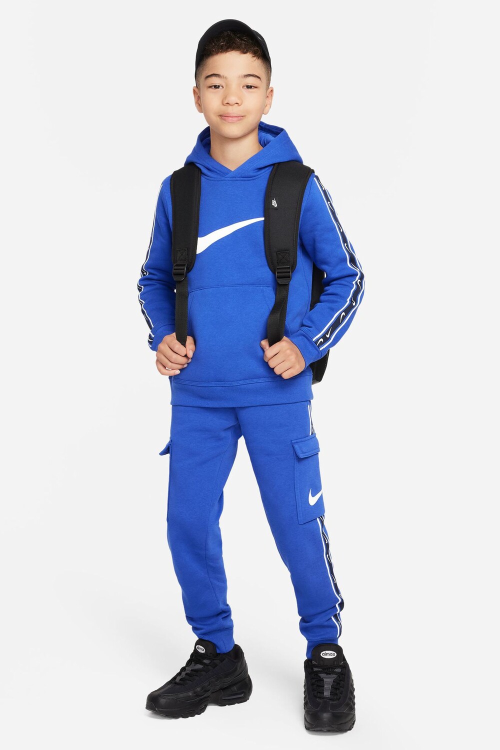 

Спортивная одежда Пуловер из флиса с капюшоном Nike, синий