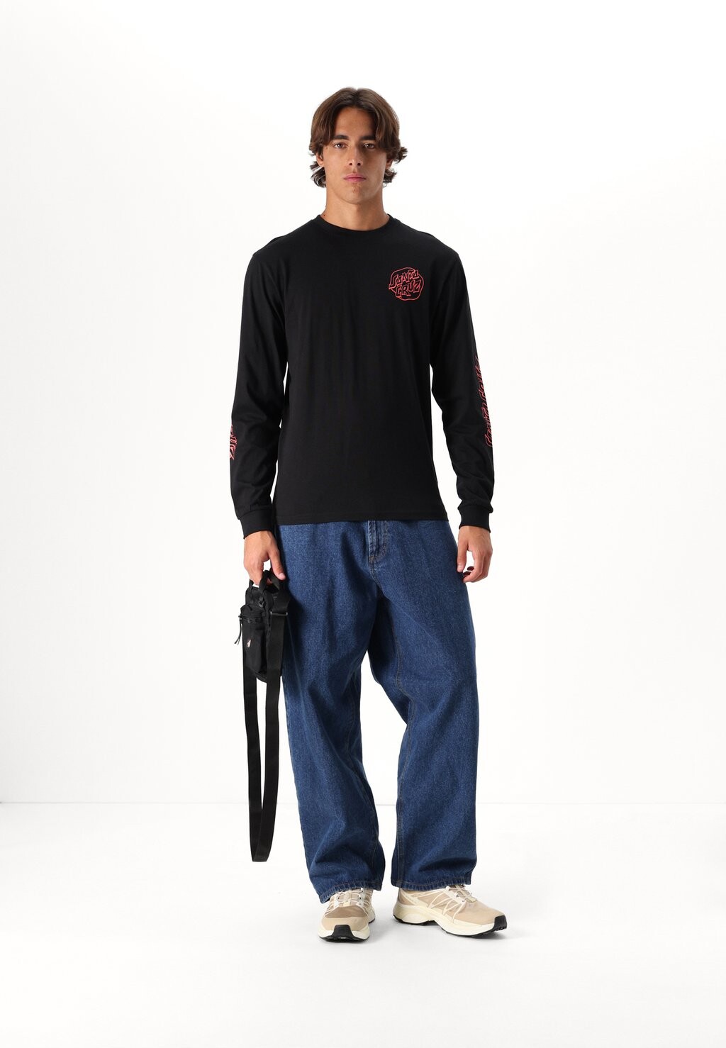

Рубашка с длинным рукавом FEVER DREAM MONO UNISEX Santa Cruz, черный