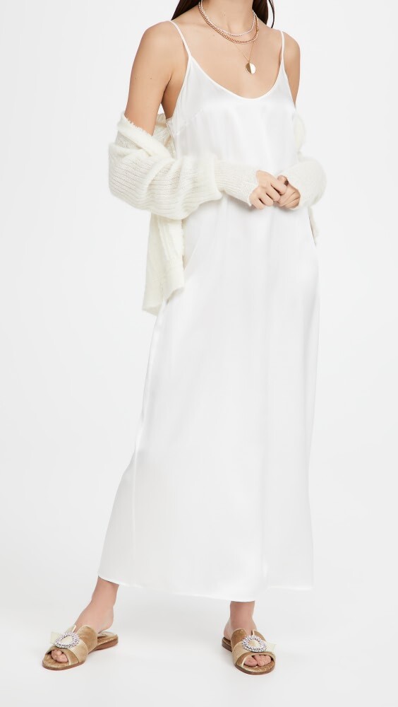 

Платье La Perla Long Slip, экру