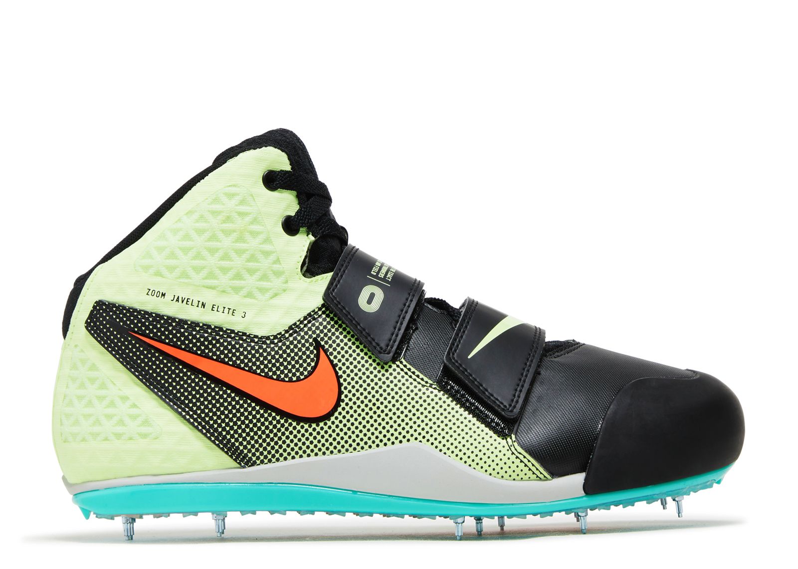 Кроссовки Nike Zoom Javelin Elite 3 'Barely Volt Hyper Orange', зеленый кроссовки с шипами nike zoom javelin elite 3 track белый
