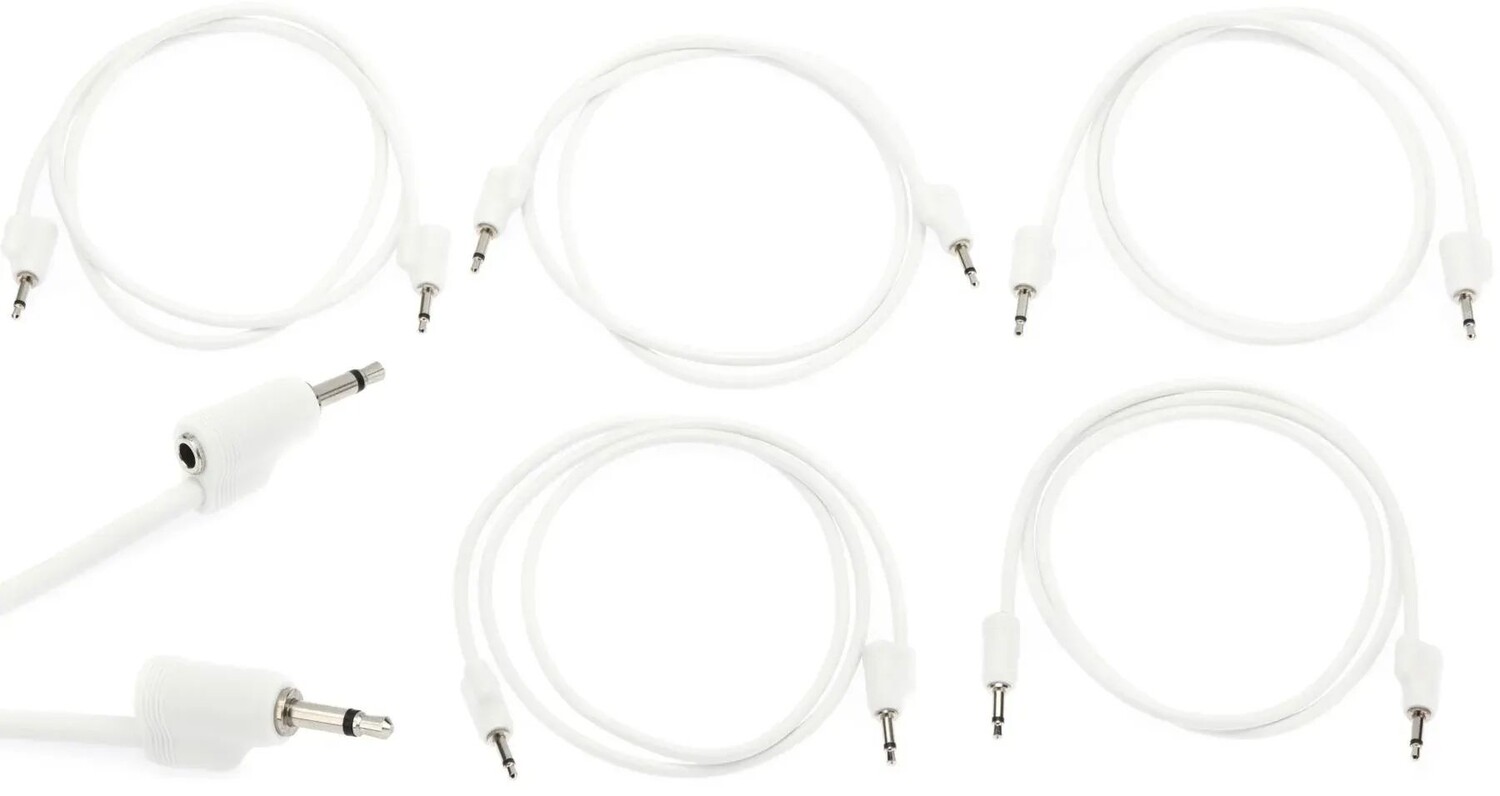 

Tiptop Audio Stackcable Eurorack Патч-кабель — 90 см, белый (5 шт.)
