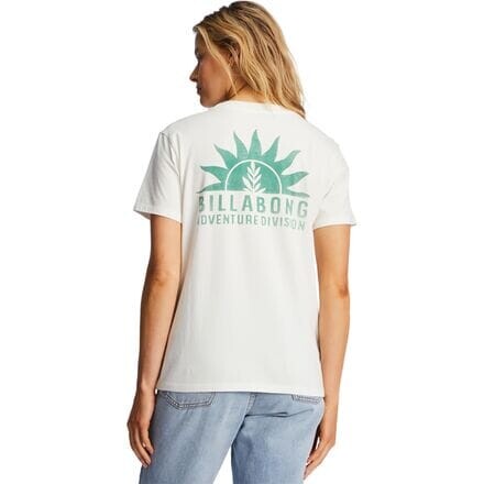 

Футболка с короткими рукавами A/Div женская Billabong, цвет Fresh Powder
